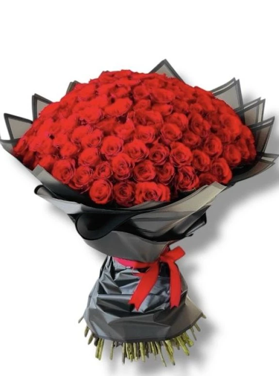 150 Adet Kırmızı Gül